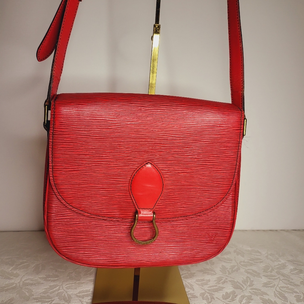 Louis Vuitton Epi Red Crossbody Bag